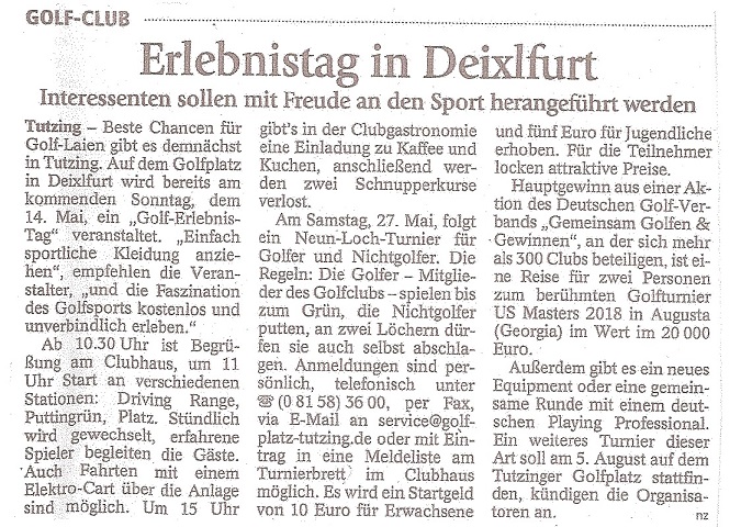 Presse Erlebnistag